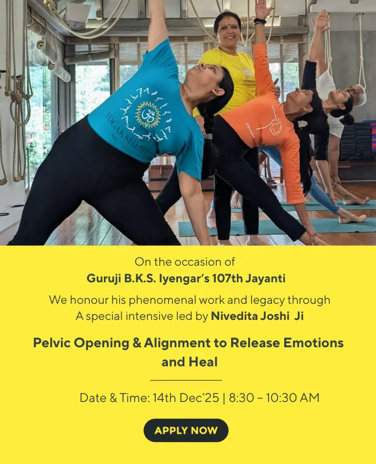 Guruji BKS Iyengar's 107th Jayanti