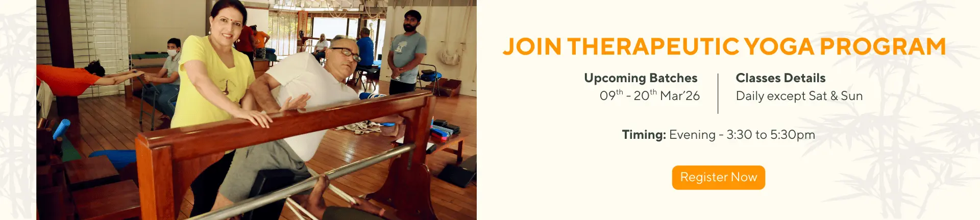 Therapeutic Yoga Program