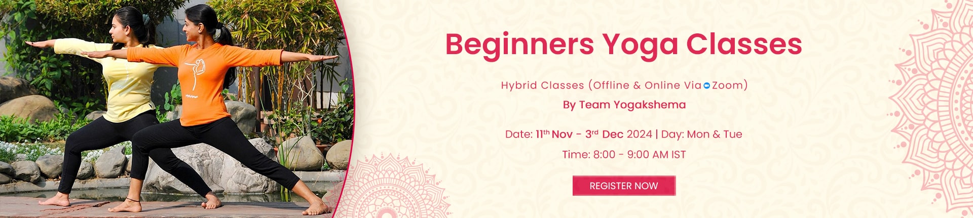 Introductory Yoga Course