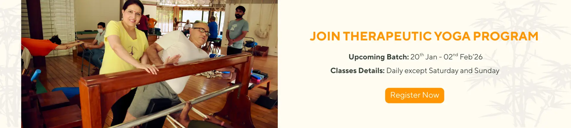 Therapeutic Yoga Program