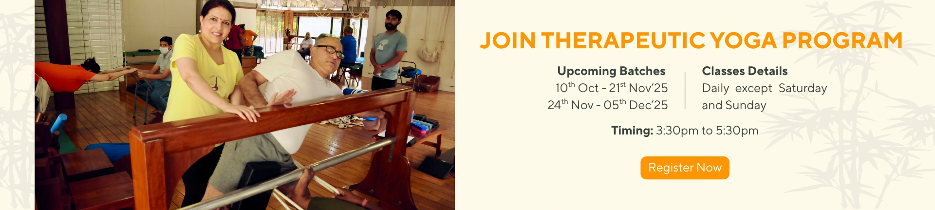 Therapeutic Yoga Program