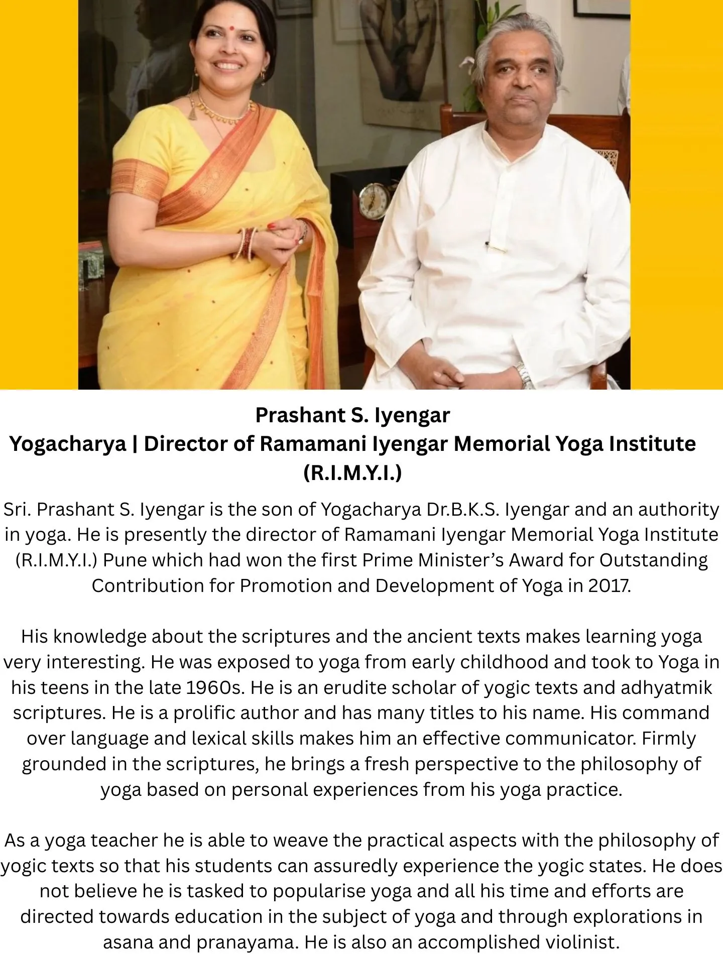 YOGAKSHEMA ANNUAL DAY INTENSIVE