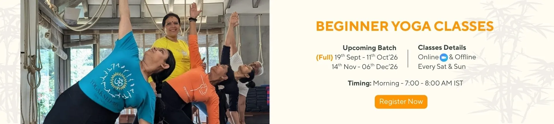 Therapeutic Yoga Program