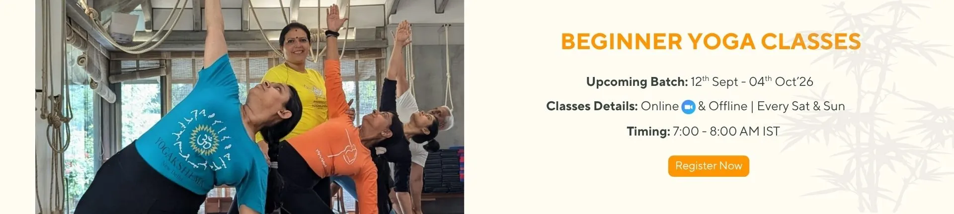 Therapeutic Yoga Program