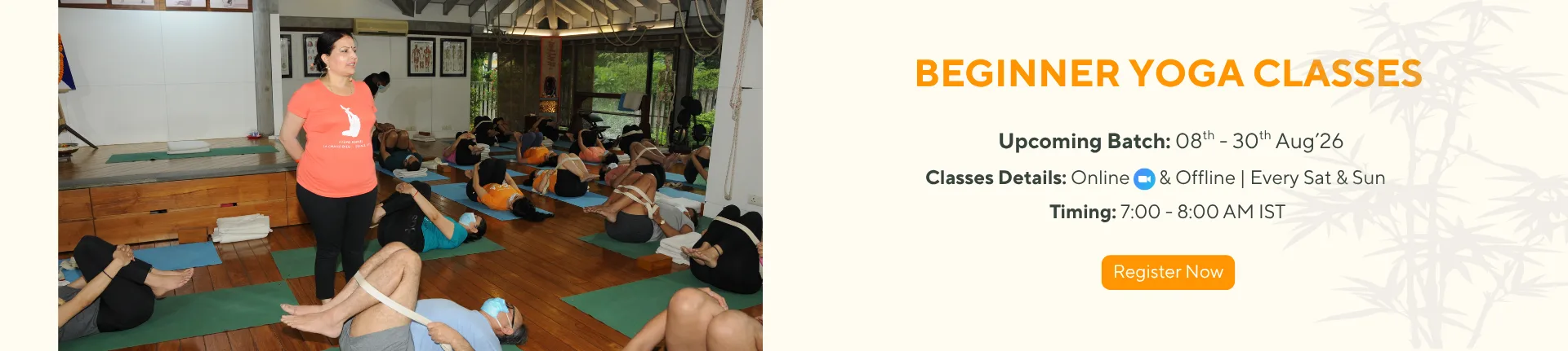 Therapeutic Yoga Program